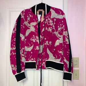 N21 Bomber Jacket NWT - 100% Silk